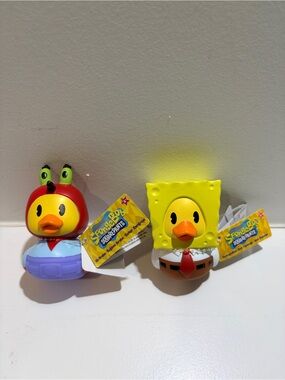 SpongeBob SquarePants Duckalooz Mr. Krabs & SpongeBob Set NWT